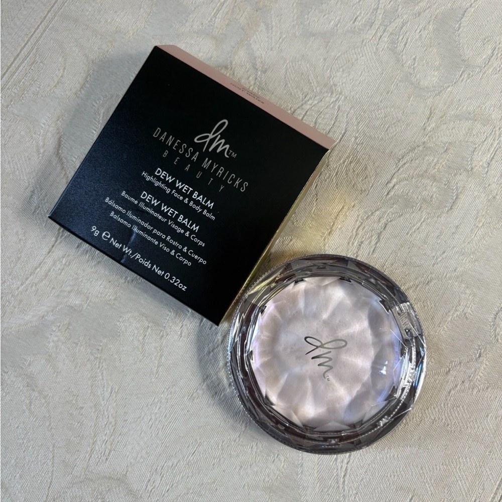 Danessa Myricks Beauty Dew Wet Balm Cream Highlighter in Holy Water BNIB